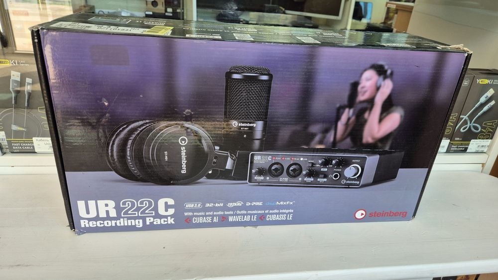 Комплект для звукозапису Steinberg UR 22C Recording Pack