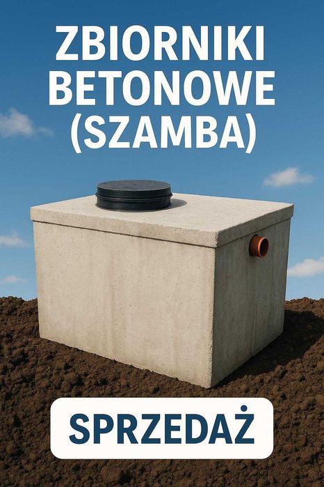 szambo betonowe KANAŁ do warsztatu garażu kanały szczelne PIWNICA