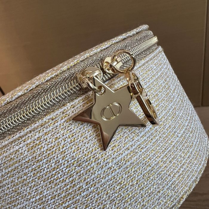 Кругла косметичка  Dior з дзеркалом