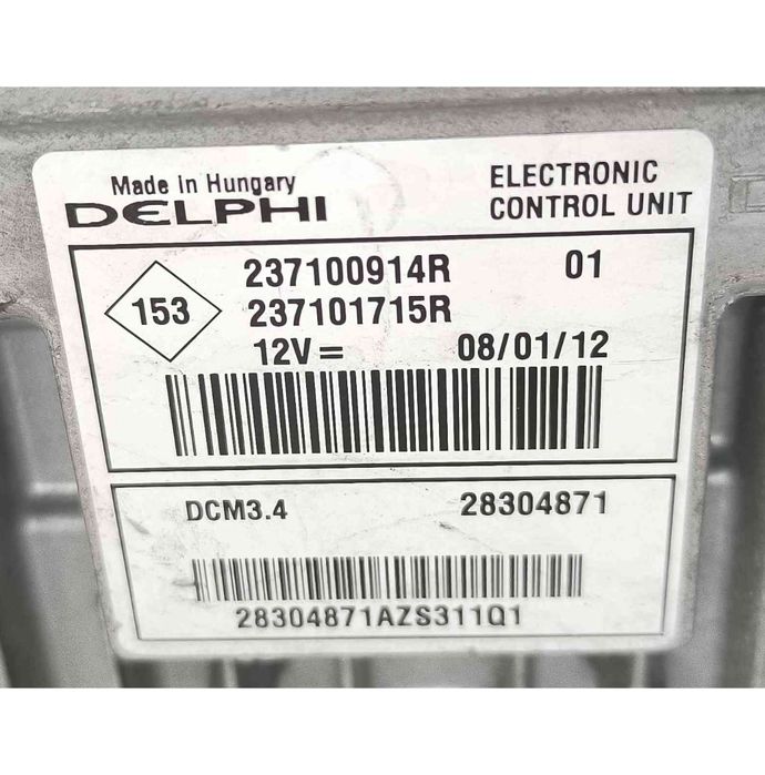 Centralina Motor / ECU 237100914R - RENAULT MEGANE III Grandtour
