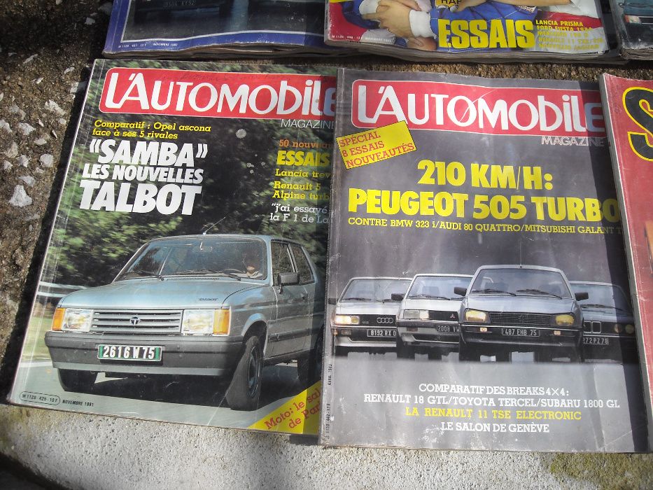Revistas automovel antigas L'Automobile francesa