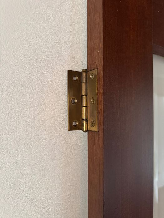 Vendo portas de madeira e vidro originais