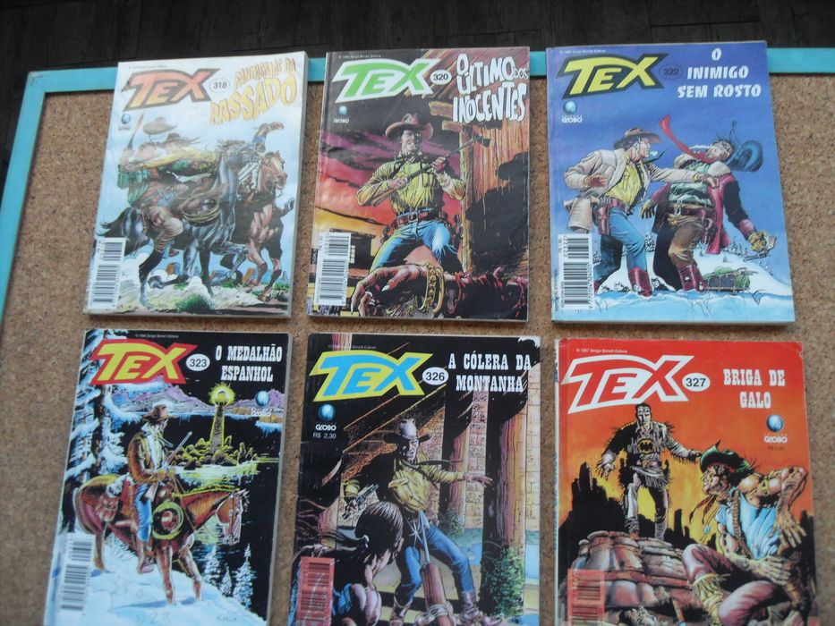 Revistas  Banda Desenhada Tex anos 90