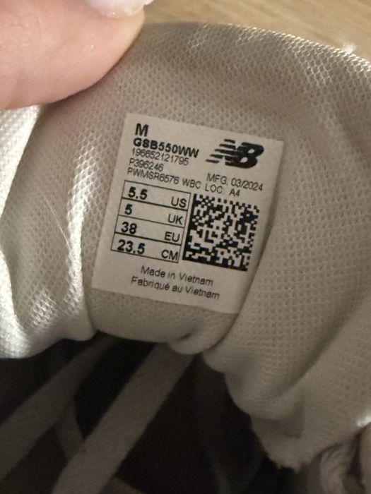 Buty new balance 550