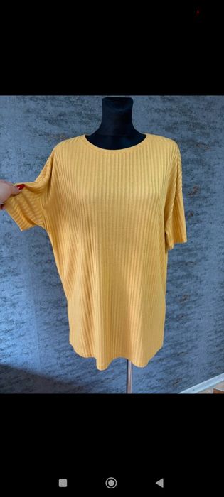 Bluzka damska z krótkim rękawem XL H&M