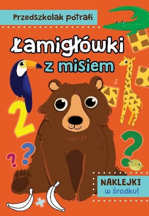 Łamigłówki Z Misiem. Przedszkolak Potrafi Awm