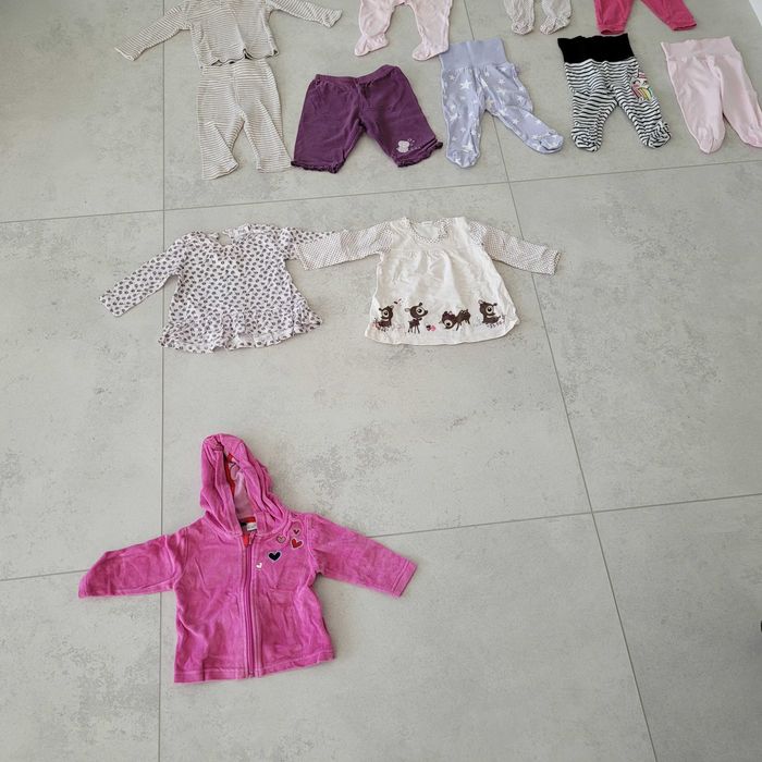 Ubranka dziecięce dla dziewczynki - rozmiar 56-58