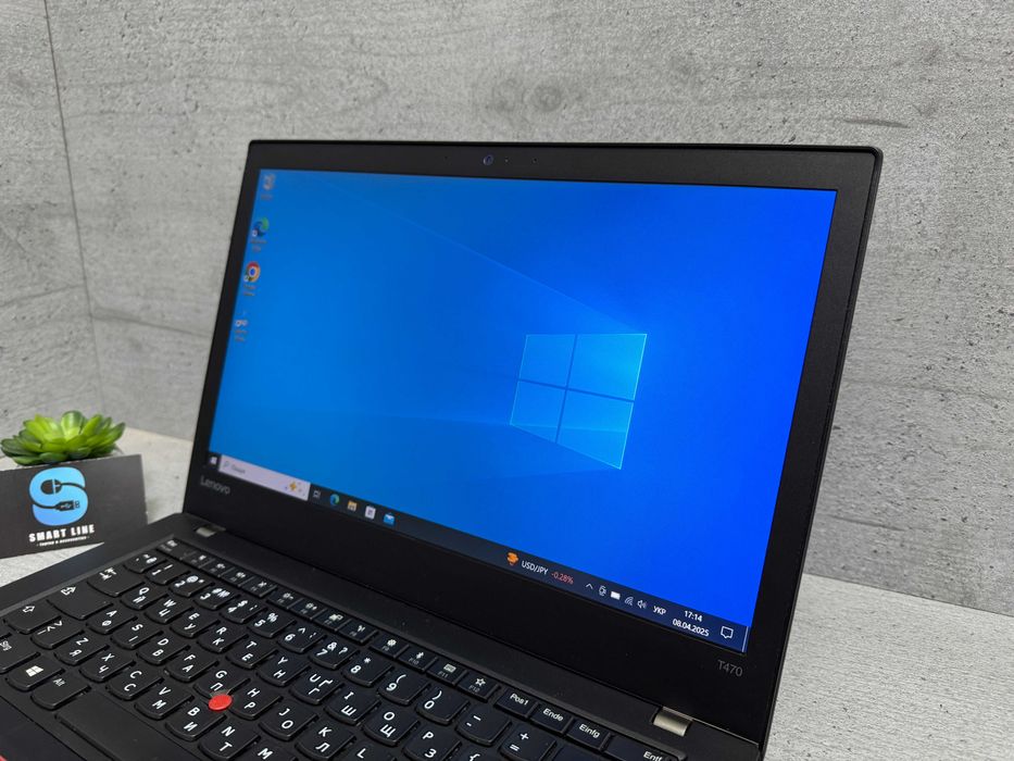 8gb ddr4/FullHD ips 14/256gb/Мультимедійний ноутбук Lenovo Леново T470