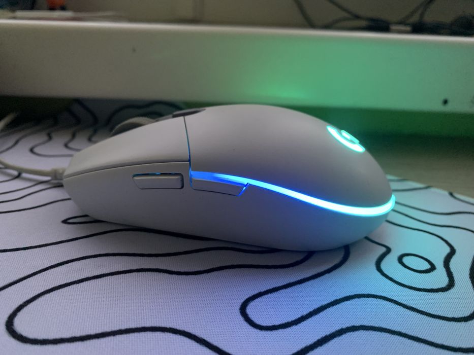 Logitech G102 Lightsync white