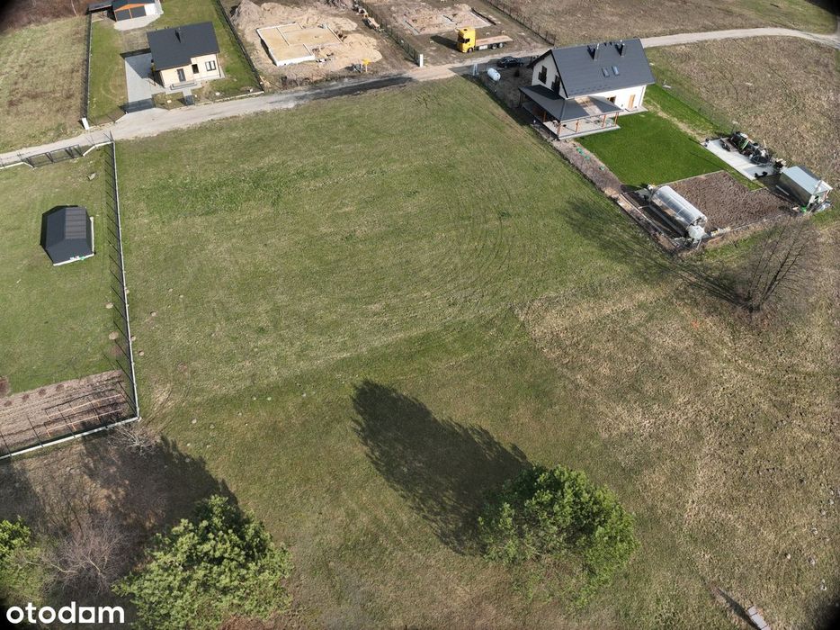 Działka budowlana 1157 m², MPZP, prąd i woda, Nowa Pogorzel pod Miński - Widok 3