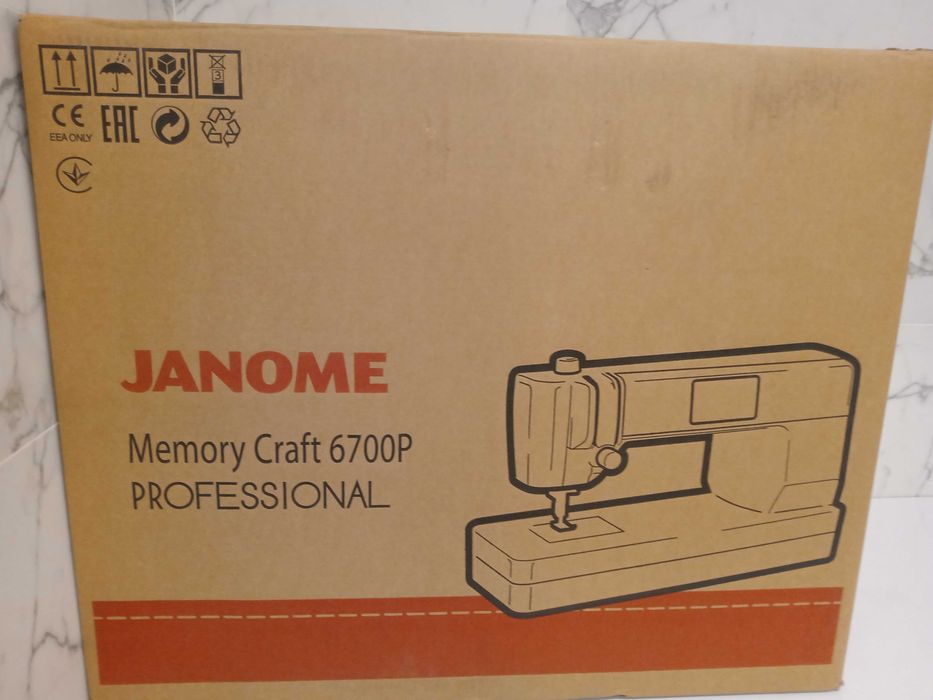 Електронна швейна машина JANOME 6700 P Memory Craft...
