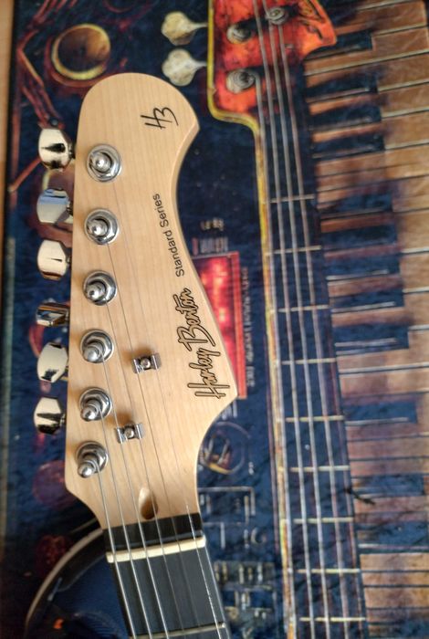 Harley Benton ST-20 WH Standard guitarra electrica sem uso nova