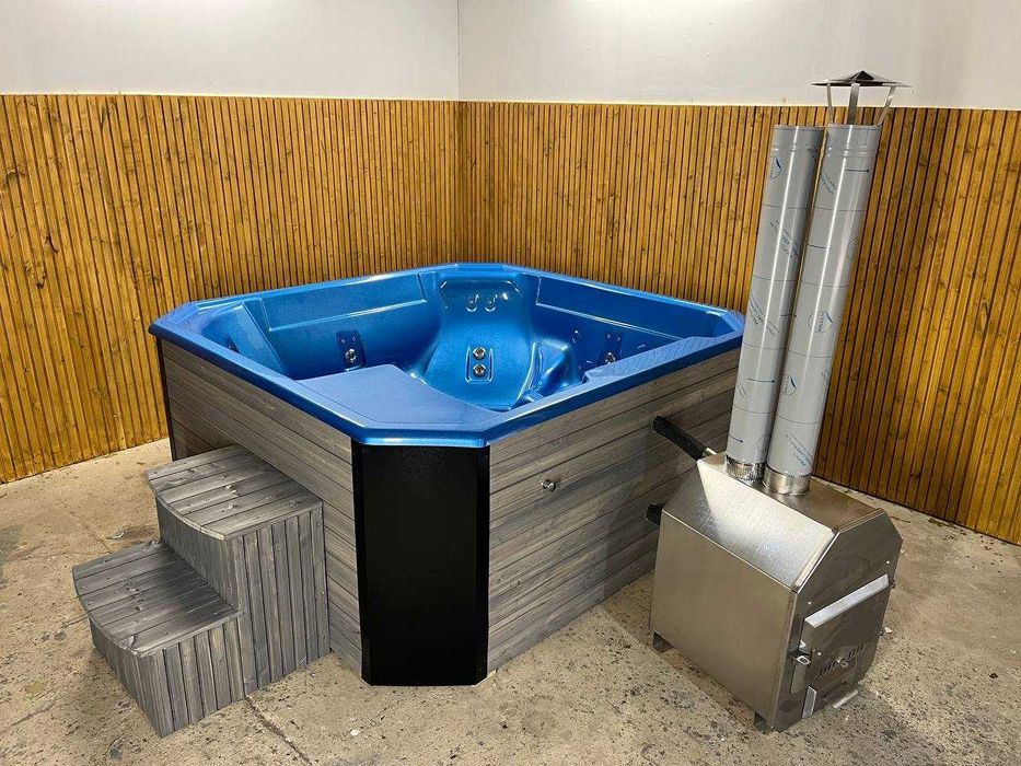 Balia ogrodowa klasy premium bania fińska wanna jacuzzi sauna SlowSpa