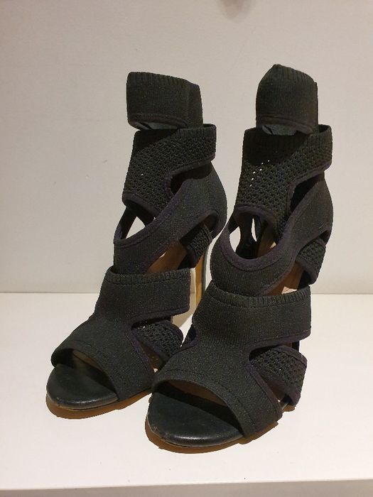 sandália com salto, lycra, preto, 37, ALDO64552190771329124