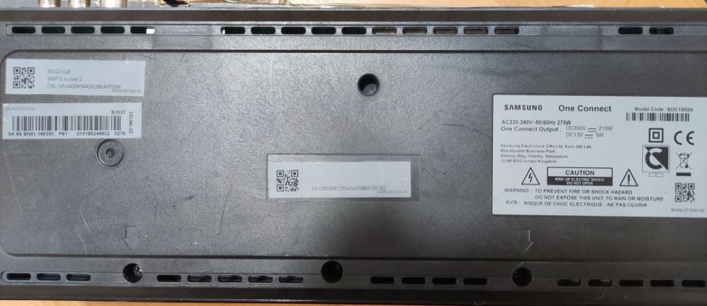 Samsung One Connect Model Code : SOC1002N