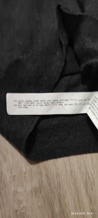 Реглан поло светр ZARA чоловічий розмір 46-48