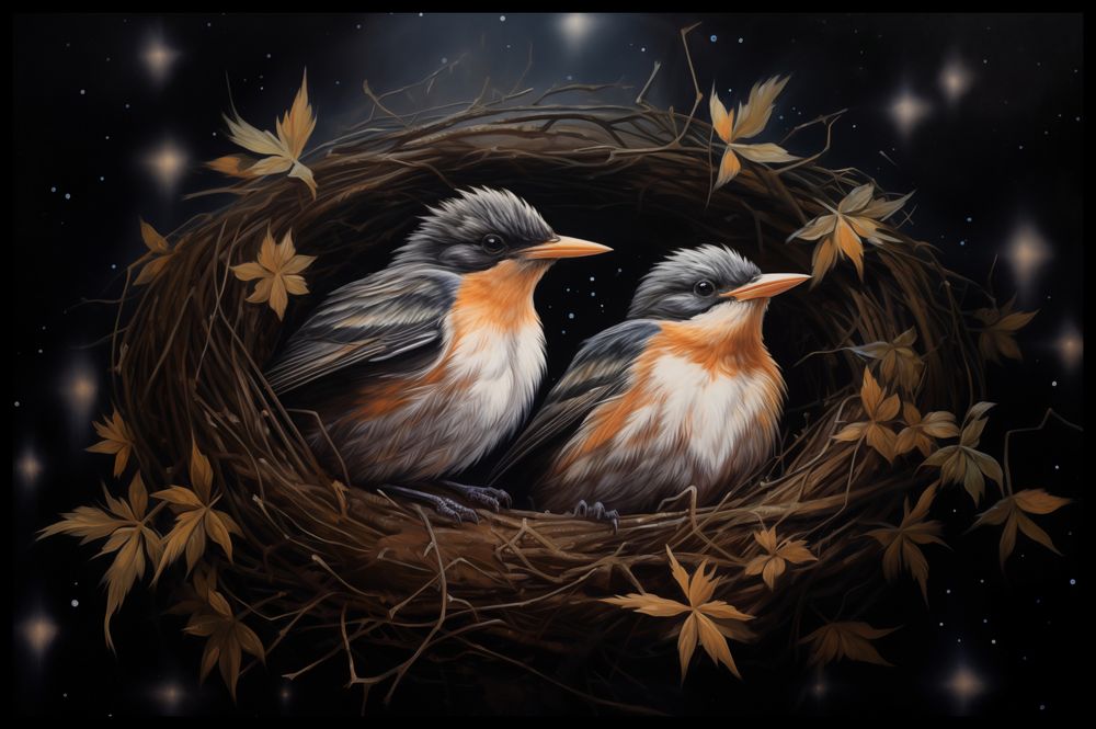 Plakat 86,4x56,8cm Gwiezdne Przytulenie