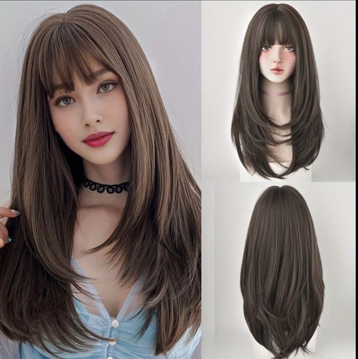Перука/парик коричнева для косплею