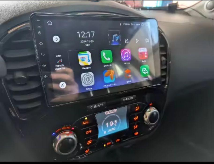 Rádio Android 14 com GPS Nissan Juke (Artigo Novo)
