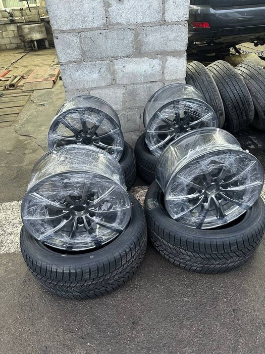 Диски разноширокие  R19 5×130 Ц.О 71.5 перед 8j зад 11j
