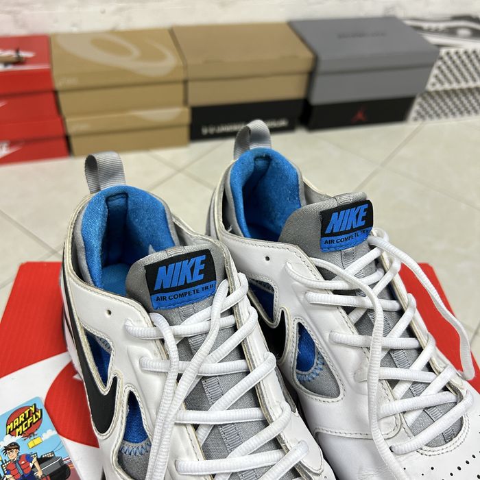 Чоловічі кросівки Nike Air Compete TR II для тренувань білі шкіряні 43