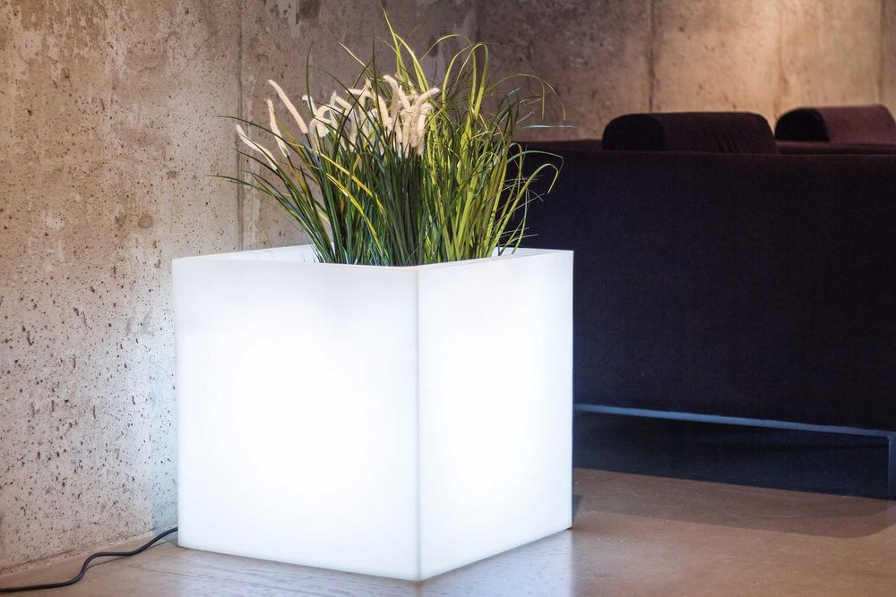 Mobiliario led vasos led