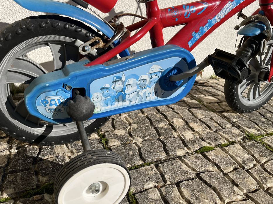 Bicicleta da patrulha pata