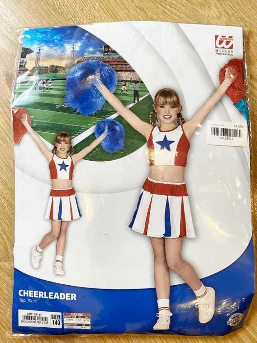 Fato Cheerleader mascarilha - NOVO!