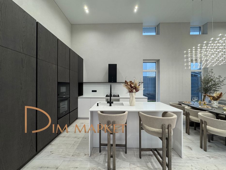 Одноповерховий дім 180 м2, стеля 4.4м‼️з МЕБЛЯМИ та ТЕХНІКОЮ‼️