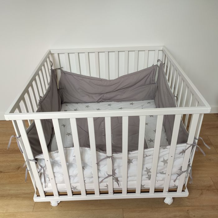 Kojec rock star baby 100x100+ materac