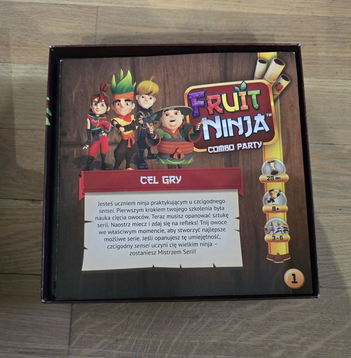 Культова Fruit Ninja  Combo party в настільній версії  від відомого ав