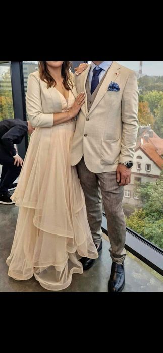 Suknia ślubna / wieczorowa / studniówka