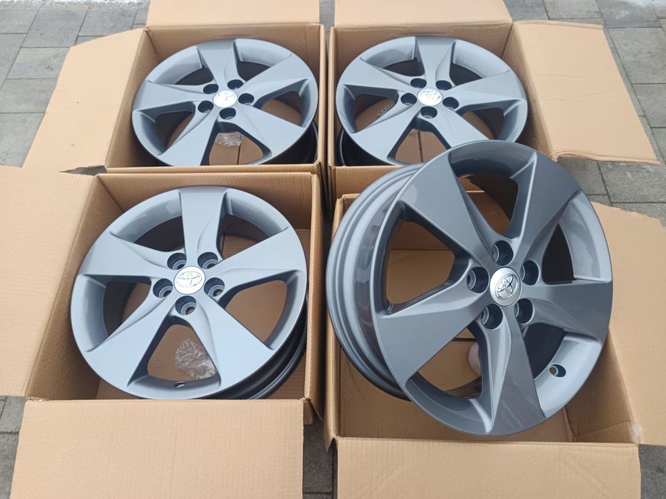 #T2G Alufelgi R16 5x100 Toyota Corolla Yaris Celica MAtrix Prius