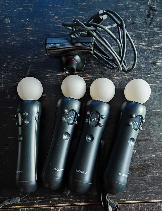 PS3: Comandos Move e Câmera PS Eye