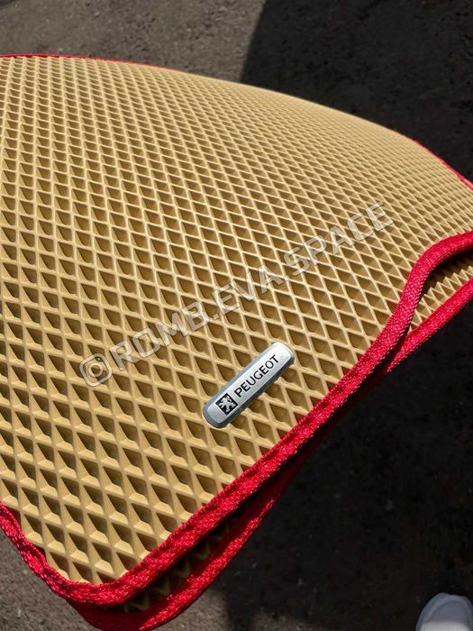 ‼️ АКЦІЯ! Коврики EVA в салон / багажник / Передні / Один килимок ЕВА