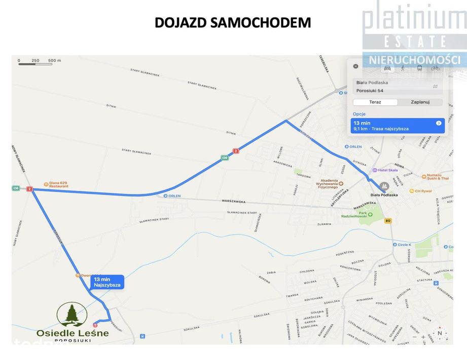 Dom Nowoczesny z dużymi tarasami 54m2 - D7