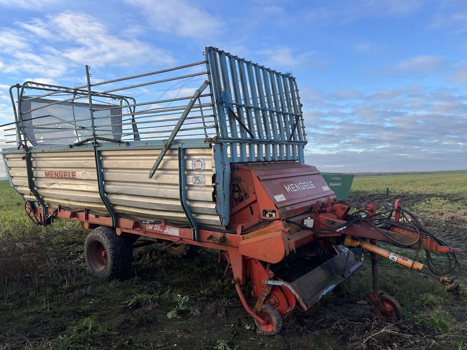 Przyczepa samozbierająca Mengele + kosiarka rotacyjna GRATIS! Sprawna!