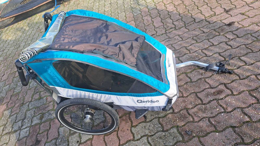 Przyczepka rowerowa Qeridoo Sportex 1