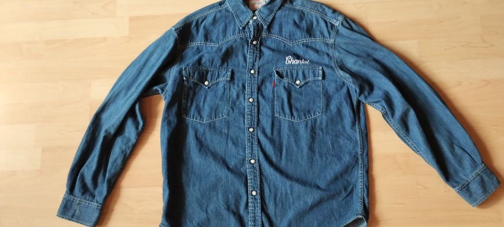 Koszula Levi's Chantal Gruby solidny Jeans