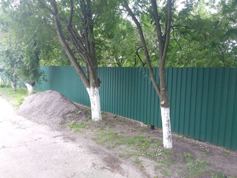 Заборы из профнастила,установка и демонтаж.