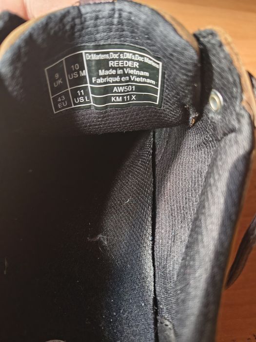 Półbuty męskie Dr. Martens