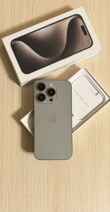 iPhone 15 Pro 128gb Natural Titanium Neverlock