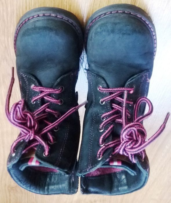 Ботінки шкіряні для дівчинки 26р