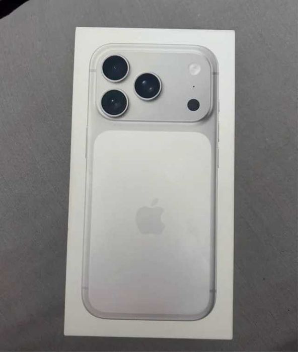 Apple iPhone 17 Pro 6.3" 256GB Silver novo selado