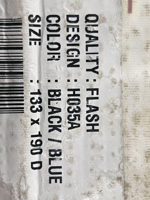 Carpete multicolor - Alto relevo