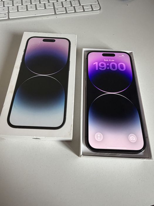 Bateria 100% iPhone 14 Pro 128gb Deep Purple