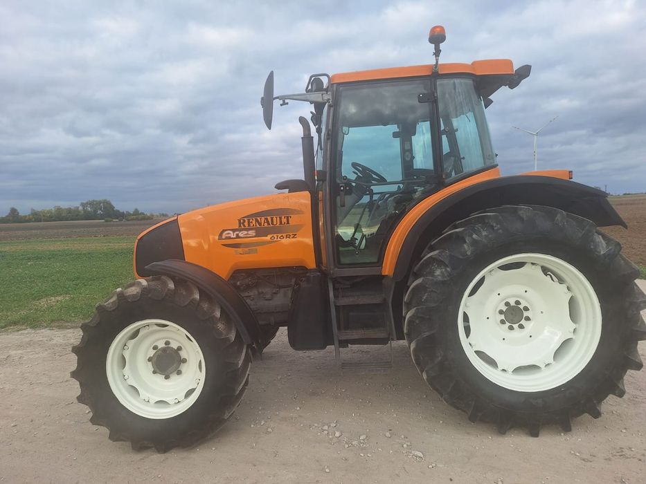 Renault Ares 616 RZ Obciążniki Nowe Opony  Amortyzowana Kabina John Deere Case