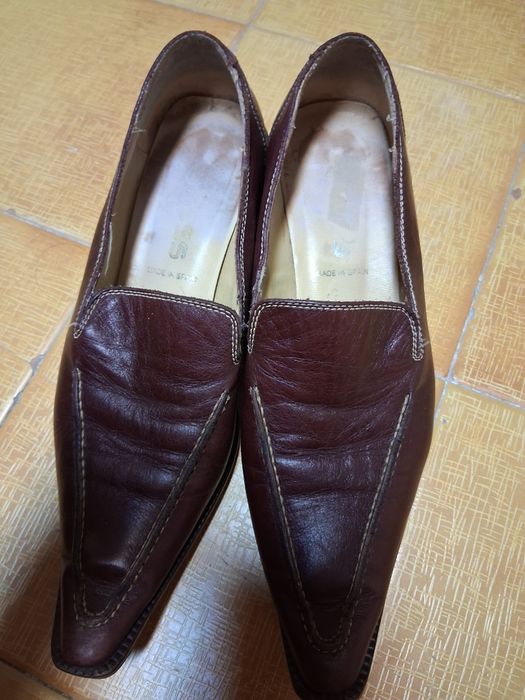 Sapatos 38 Bordeaux