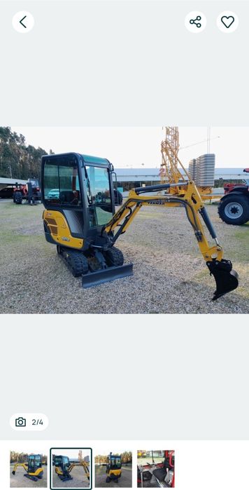 Minigiratoria Yanmar SV16