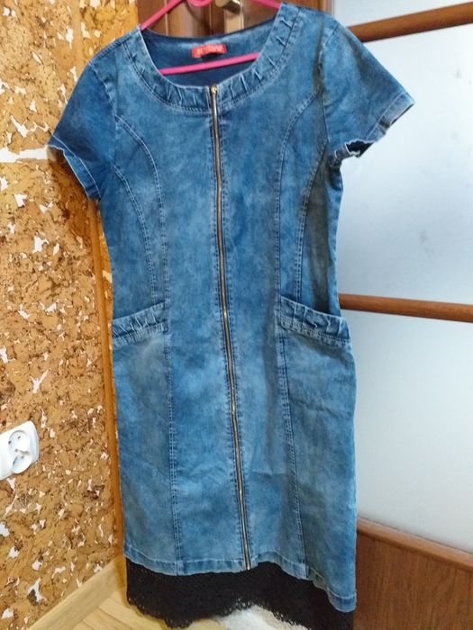 Sukienka jeansowa 38